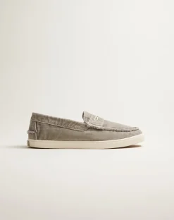 Canvas Penny Loafer