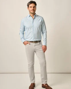 Carmel Sateen 5-Pocket Pants
