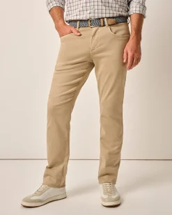 Carmel Sateen 5-Pocket Pants