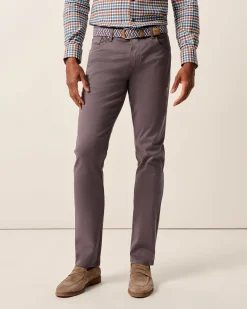 Carmel Sateen 5-Pocket Pants