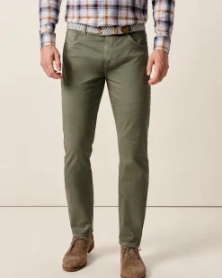Carmel Sateen 5-Pocket Pants