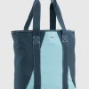 Color Block Wine Tote Bag