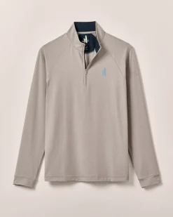 Custom Surfer Logo Freeborne Performance 1/4 Zip Pullover