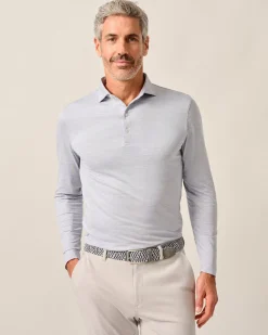 Featherweight Long Sleeve Performance Polo - Swing