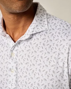 Featherweight Performance Polo - Tini Print