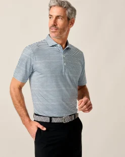 Featherweight Performance Polo - Warwick Stripe