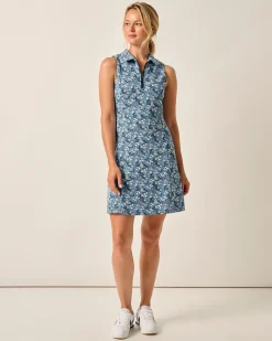 Ginny Performance Sleeveless Polo Dress