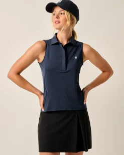 Kaylee Performance Sleeveless Polo
