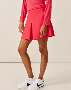 McKenna Box Pleat Performance Skort