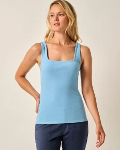 Monica Cotton Blend Tank Top