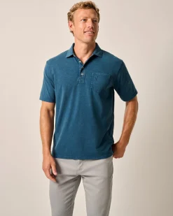 Original 4-Button Polo - Coastal Wash