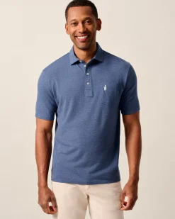 Original 4-Button Polo - Heathered 2.0