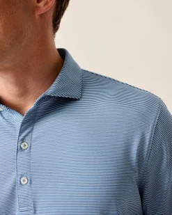 Performance Jersey Polo - Lyndonn Stripe