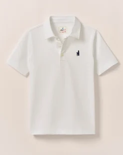 Performance Mesh Jr. Polo - Fairway
