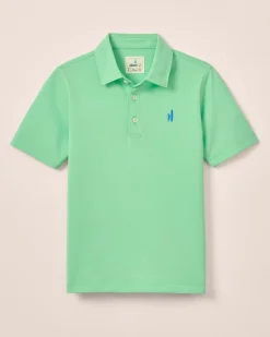 Performance Mesh Jr. Polo - Fairway