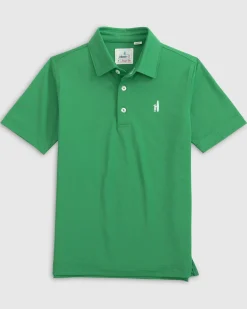 Performance Mesh Jr. Polo - Fairway