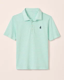 Performance Mesh Jr. Polo - Dru Stripe