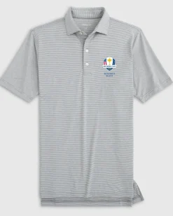 Ryder Cup Lyndonn Striped Performance Jersey Polo