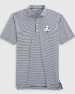 Ryder Cup Lyndonn Striped Performance Jersey Polo