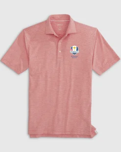 Ryder Cup Lyndonn Striped Performance Jersey Polo