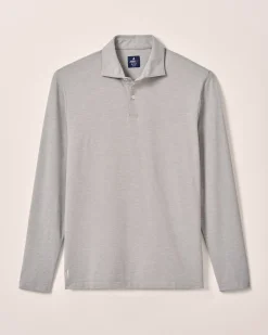 Top Shelf Long Sleeve Polo - Idris