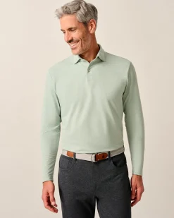 Top Shelf Long Sleeve Polo - Idris