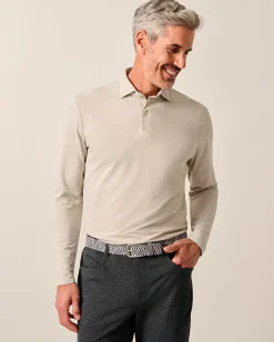 Top Shelf Long Sleeve Polo - Idris