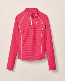 Women's Custom Surfer Logo Jasmine Performance 1/4 Zip