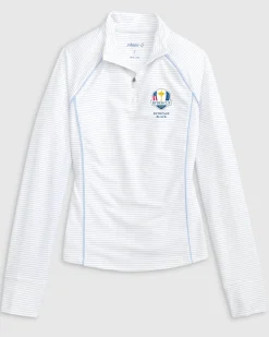 Women's Ryder Cup Jasmine Striped Performance 1/4 Zip