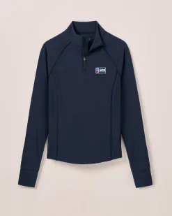 Women's SDA Jasmine Striped Performance 1/4 Zip