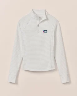 Women's SDA Jasmine Striped Performance 1/4 Zip